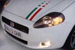 Fiat Grande Punto 1.4 T-Jet 120 CV Sport Turismo Blanco Abarth Exterior Cenital-Frontal-Lateral 3 puertas