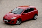 Mazda Mazda3 1.6 105 CV Active Turismo Velocity Red Mica Exterior Frontal-Lateral-Cenital 5 puertas