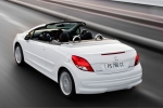 Peugeot 207 1.6 HDi 110 CV FAP Sport Descapotable Blanco Banquise Exterior Posterior-Lateral 2 puertas