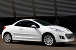 Peugeot 207 1.6 HDi 110 CV FAP Sport Descapotable Blanco Banquise Exterior Lateral 2 puertas