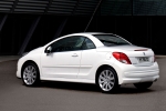 Peugeot 207 1.6 HDi 110 CV FAP Sport Descapotable Blanco Banquise Exterior Lateral-Posterior 2 puertas