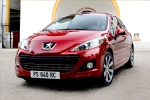 Peugeot 207 RC 1.6 THP 175 CV RC Turismo Rojo Erythree Exterior Frontal-Lateral 3 puertas