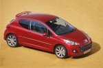 Peugeot 207 RC 1.6 THP 175 CV RC Turismo Rojo Erythree Exterior Cenital-Lateral-Frontal 3 puertas