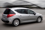 Peugeot 207 Gama 207 SW Sport Turismo familiar Gris Aluminio Exterior Lateral-Posterior 5 puertas