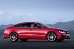 Audi A5 Sportback 2.0 TFSI 180 CV S line Turismo Rojo Misano Efecto Perla Exterior Lateral 5 puertas