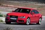 Audi A5 Sportback 2.0 TFSI 180 CV S line Turismo Rojo Misano Efecto Perla Exterior Frontal-Lateral 5 puertas