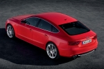 Audi A5 Sportback 2.0 TFSI 180 CV S line Turismo Rojo Misano Efecto Perla Exterior Cenital-Lateral-Posterior 5 puertas