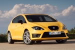 SEAT Le&oacute;n 2.0 TSI 240 CV CUPRA CUPRA Turismo Amarillo Crono Exterior Frontal-Lateral 5 puertas