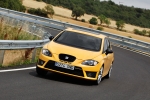 SEAT Le&oacute;n 2.0 TSI 240 CV CUPRA CUPRA Turismo Amarillo Crono Exterior Frontal 5 puertas