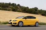 SEAT Le&oacute;n 2.0 TSI 240 CV CUPRA CUPRA Turismo Amarillo Crono Exterior Lateral-Frontal 5 puertas