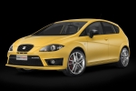 SEAT Le&oacute;n 2.0 TSI 240 CV CUPRA CUPRA Turismo Amarillo Crono Exterior Frontal-Lateral 5 puertas