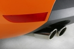 SEAT León 2.0 TDI CR 170 CV DPF FR DSG 6 vel FR (2009) Turismo Naranja Lumina Exterior Salida de escape 5 puertas