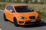 SEAT León Gama León FR (2009) Turismo Naranja Lumina Exterior Frontal-Lateral 5 puertas
