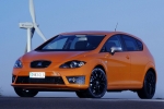 SEAT Le&oacute;n Gama Le&oacute;n FR (2009) Turismo Naranja Lumina Exterior Frontal-Lateral 5 puertas