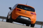 SEAT Le&oacute;n Gama Le&oacute;n FR (2009) Turismo Naranja Lumina Exterior Posterior-Lateral 5 puertas