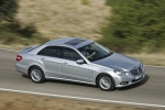 Mercedes-Benz Clase E E 220 CDI BlueEFFICIENCY Aut. ELEGANCE Turismo Plata Iridio Exterior Cenital-Lateral-Frontal 4 puertas