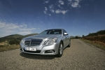 Mercedes-Benz Clase E E 220 CDI BlueEFFICIENCY Aut. ELEGANCE Turismo Plata Iridio Exterior Frontal-Lateral 4 puertas