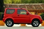 Suzuki Jimny 1.5L DDiS 86 CV (2008) JLX Techo met&aacute;lico (2008) Todo terreno Rojo Brillante Exterior Lateral 3 puertas