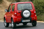 Suzuki Jimny 1.5L DDiS 86 CV (2008) JLX Techo met&aacute;lico (2008) Todo terreno Rojo Brillante Exterior Lateral-Posterior 3 puertas