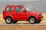 Suzuki Jimny 1.5L DDiS 86 CV (2008) JLX Techo met&aacute;lico (2008) Todo terreno Rojo Brillante Exterior Lateral 3 puertas