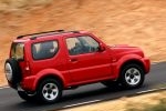 Suzuki Jimny 1.5L DDiS 86 CV (2008) JLX Techo met&aacute;lico (2008) Todo terreno Rojo Brillante Exterior Lateral 3 puertas