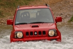 Suzuki Jimny 1.5L DDiS 86 CV (2008) JLX Techo met&aacute;lico (2008) Todo terreno Rojo Brillante Exterior Frontal 3 puertas