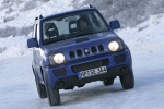 Suzuki Jimny 1.5L DDiS 86 CV (2008) Techo met&aacute;lico (2008) Todo terreno Azul Kashmir Perlado Metalizado Exterior Frontal-Lateral 3 puertas