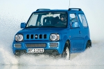 Suzuki Jimny 1.3L 85 CV (2008) Techo met&aacute;lico (2008) Todo terreno Azul Kashmir Perlado Metalizado Exterior Frontal-Lateral 3 puertas
