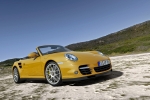 Porsche 911 Turbo Cabriolet Turbo Descapotable Amarillo Speed Exterior Lateral-Frontal 2 puertas