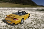 Porsche 911 Turbo Cabriolet Turbo Descapotable Amarillo Speed Exterior Posterior-Lateral-Cenital 2 puertas