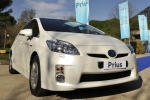 Toyota Prius 1.8 HSD 136 CV (2009) Executive Pack EcoSolar (2009) Turismo Blanco Perlado Exterior Frontal 5 puertas
