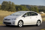 Toyota Prius 1.8 HSD 136 CV (2009) Gama Prius EE.UU. (2009) Turismo Plata Metalizado Exterior Frontal-Lateral 5 puertas