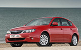 Subaru Impreza 2.0R 150CV Sport Turismo Lightning Red Exterior Frontal-Lateral 5 puertas