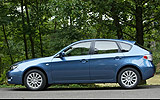 Subaru Impreza 2.0R 150CV Limited Plus Turismo Newport Blue Pearl Exterior Lateral 5 puertas
