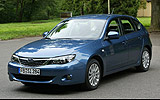 Subaru Impreza 2.0R 150CV Limited Plus Turismo Newport Blue Pearl Exterior Frontal-Lateral 5 puertas