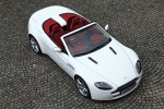 Aston Martin Vantage V8 426 CV Gama V8 Vantage Roadster Descapotable Stratus White Exterior Cenital-Frontal-Lateral 2 puertas