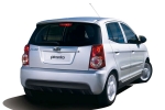 KIA Picanto Gama Picanto Emotion Turismo Clear Silver Exterior Posterior-Lateral 5 puertas