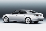 Saab 9-5 2.0T 220 CV XWD Aut Aero Turismo Plata Diamante Exterior Lateral-Posterior 4 puertas