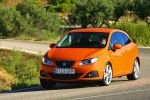 SEAT Ibiza SportCoup&eacute; 1.9 TDI 105 CV Sport Turismo Naranja Lumina Exterior Frontal-Lateral 3 puertas