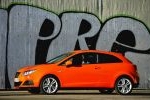 SEAT Ibiza SportCoup&eacute; 1.9 TDI 105 CV Sport Turismo Naranja Lumina Exterior Lateral 3 puertas