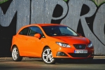 SEAT Ibiza SportCoup&eacute; 1.9 TDI 105 CV Sport Turismo Naranja Lumina Exterior Lateral-Frontal 3 puertas