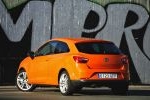 SEAT Ibiza SportCoup&eacute; 1.9 TDI 105 CV Sport Turismo Naranja Lumina Exterior Lateral-Posterior 3 puertas