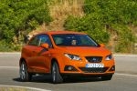 SEAT Ibiza SportCoup&eacute; 1.9 TDI 105 CV Sport Turismo Naranja Lumina Exterior Lateral-Frontal 3 puertas