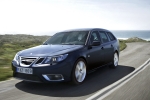 Saab 9-3 Sport Hatch 2.0T 211 CV Aero Turismo familiar Negro Jet Metalizado Exterior Frontal-Lateral 5 puertas