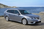Saab 9-3 Sport Hatch 2.0T XWD 211 CV Aero Turismo familiar Gris Titanio Metalizado Exterior Lateral-Frontal 5 puertas