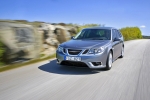 Saab 9-3 Sport Hatch 2.0T XWD 211 CV Aero Turismo familiar Gris Titanio Metalizado Exterior Frontal-Lateral 5 puertas