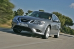Saab 9-3 Sport Hatch 2.0T XWD 211 CV Aero Turismo familiar Gris Titanio Metalizado Exterior Frontal-Lateral 5 puertas