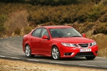 Saab 9-3 Sport Sed&aacute;n 1.9 TTiD 180 CV Aero Turismo Rojo Deportivo Exterior Lateral-Frontal 4 puertas