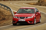Saab 9-3 Sport Sed&aacute;n 1.9 TTiD 180 CV Aero Turismo Rojo Deportivo Exterior Frontal-Lateral 4 puertas