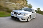Saab 9-3 Sport Sed&aacute;n 2.0T 211 CV Aero Turismo Plata Glaciar Metalizado Exterior Frontal-Lateral 4 puertas